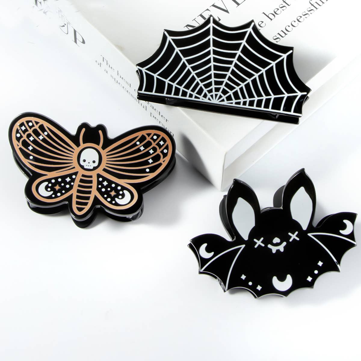 Spooky Hair Clips