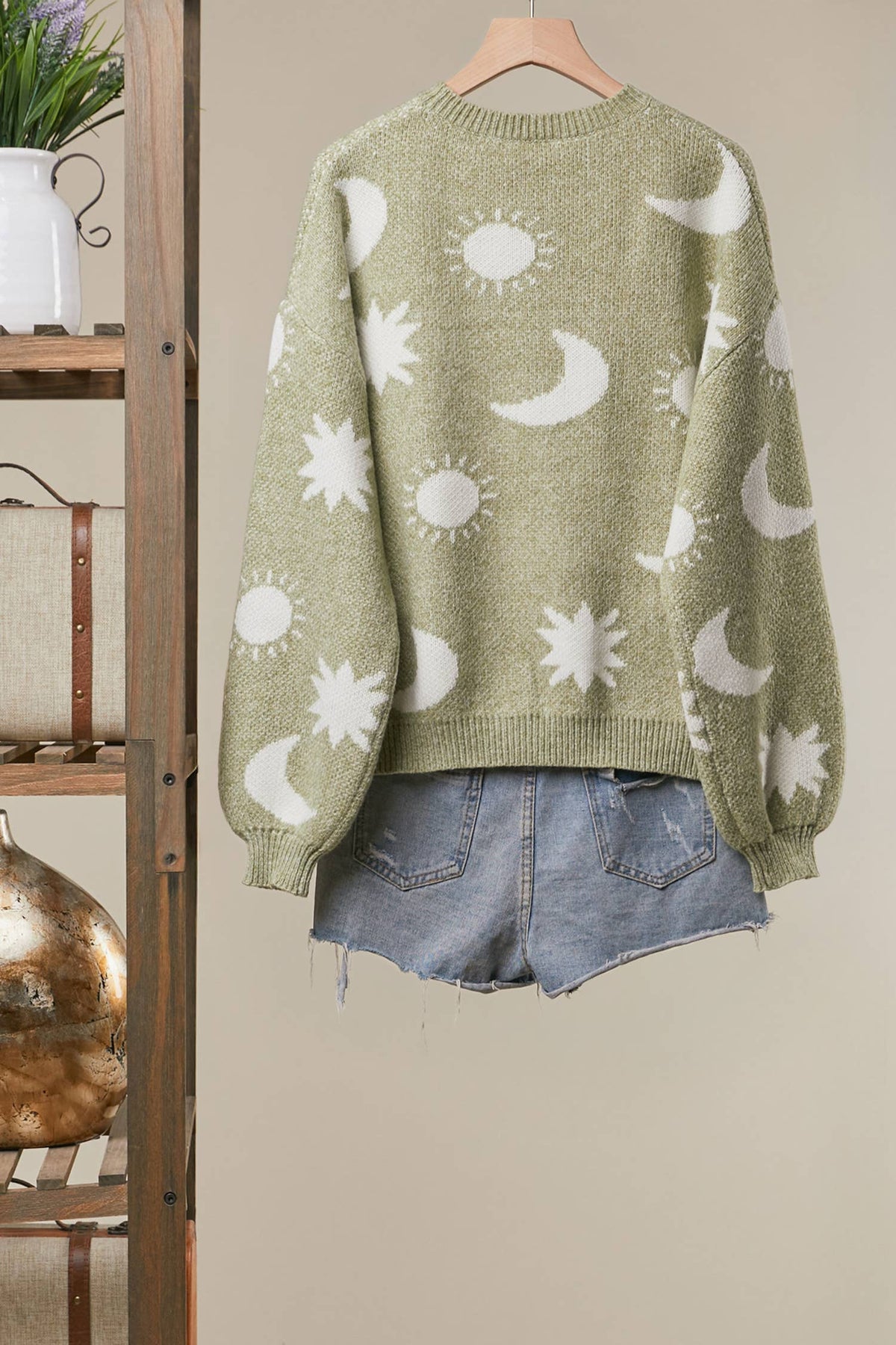 Dreamy Moon & Star Sweater