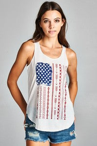 Flag Print Tank
