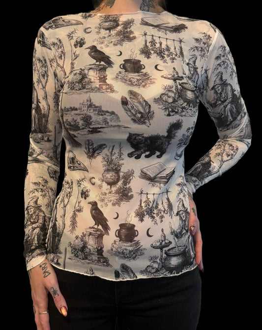 Witchcraft Sheer Mesh Top