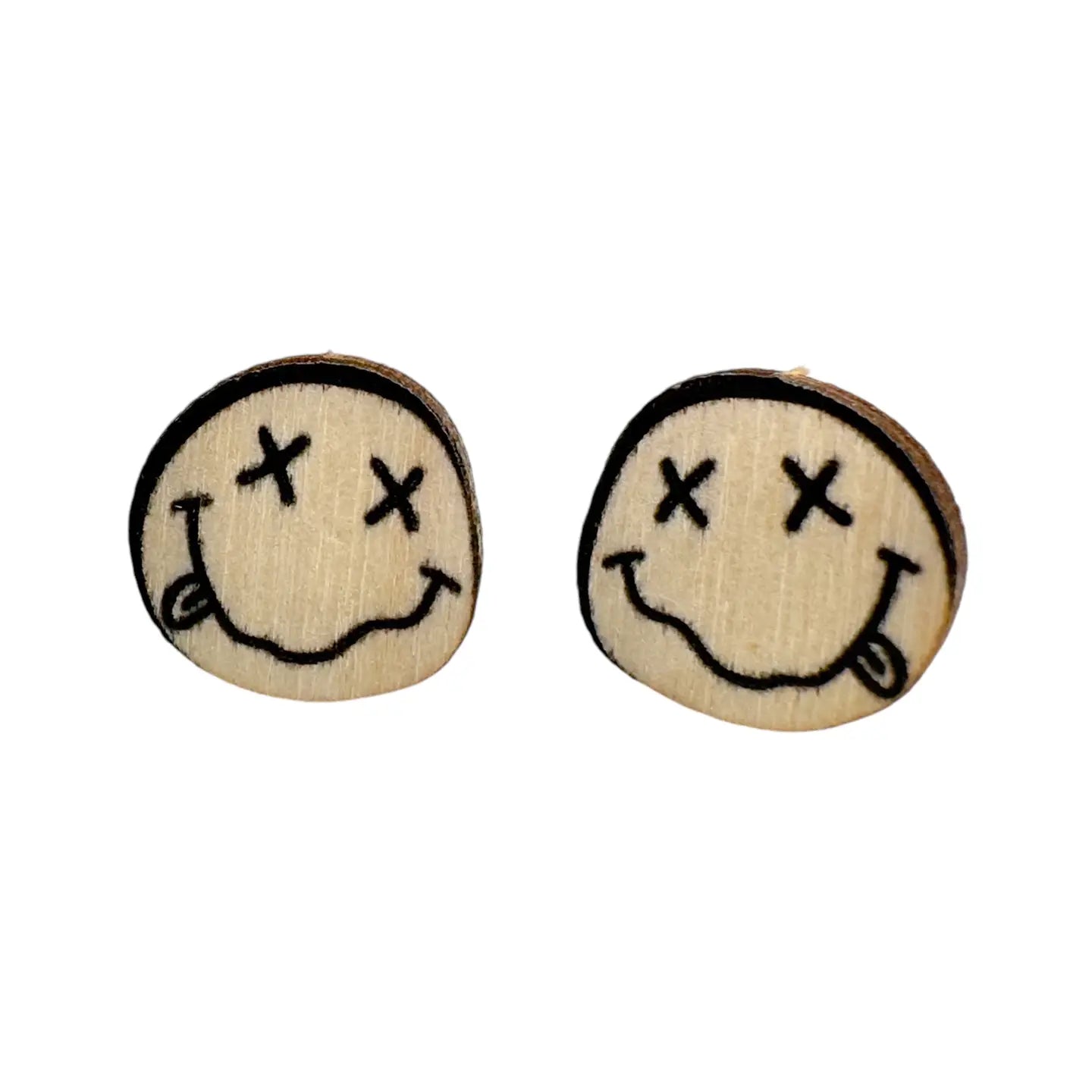 Wooden Halloween Themed Studs
