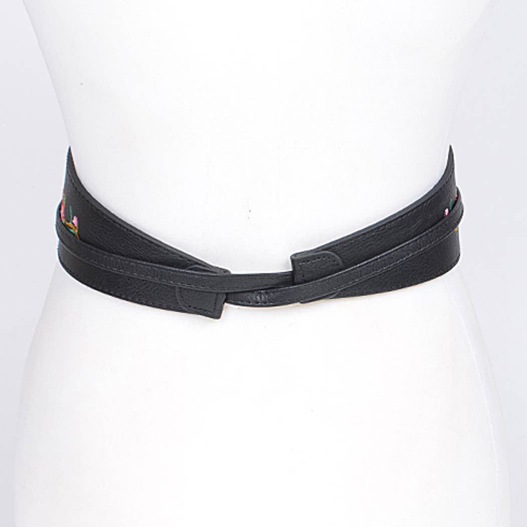 Ribbon & Flower Belt