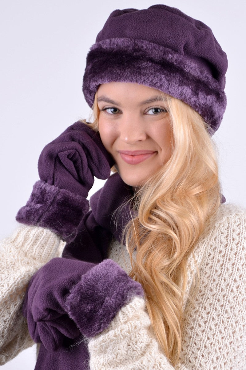 Women's Fleece Winter Set