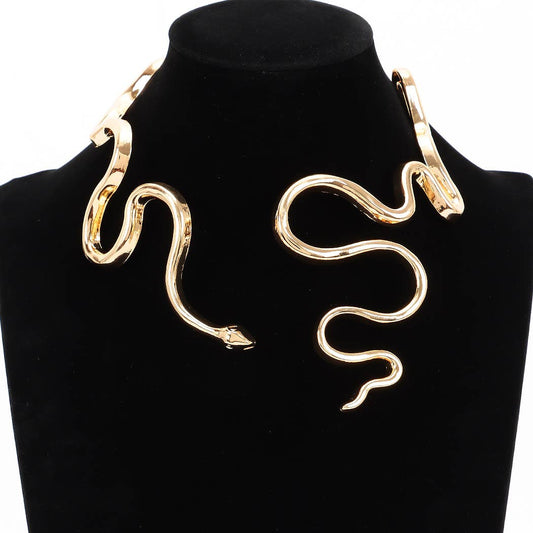 Wrap Snake Statement Necklace