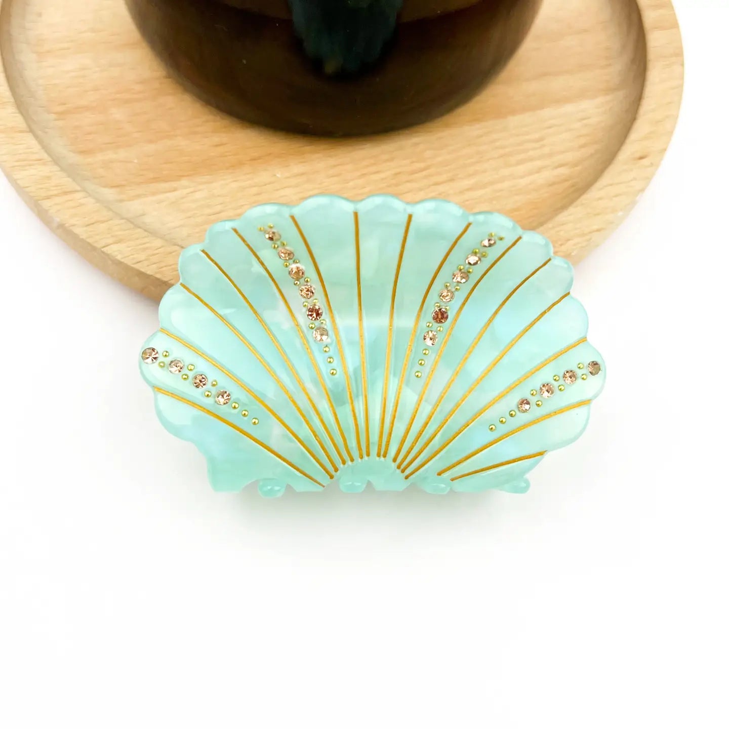 Seashell Claw Clip