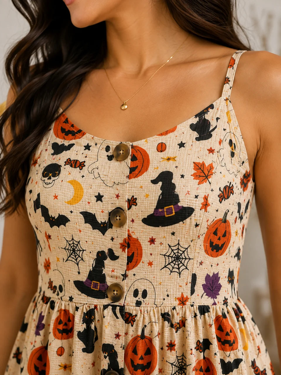 Halloween Cami Maxi Dress