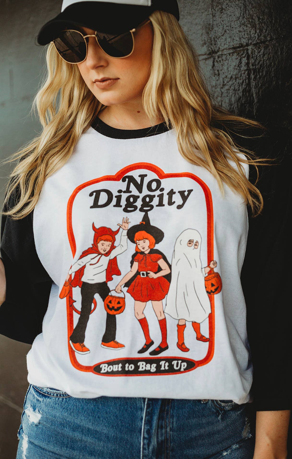 No Diggity Bout to Bag It Up Raglan