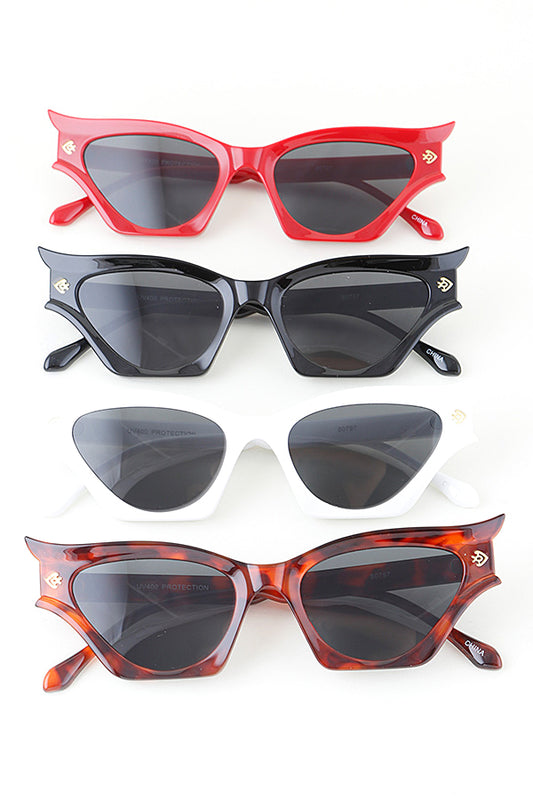 Iconic Cat Eye Fashion Sunglasses Set