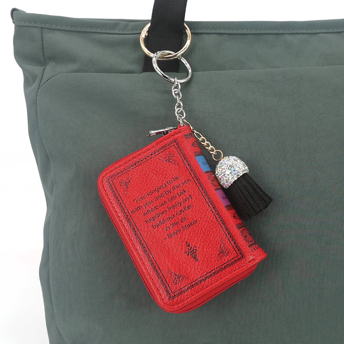 Dracula Book Charm Coin Purse