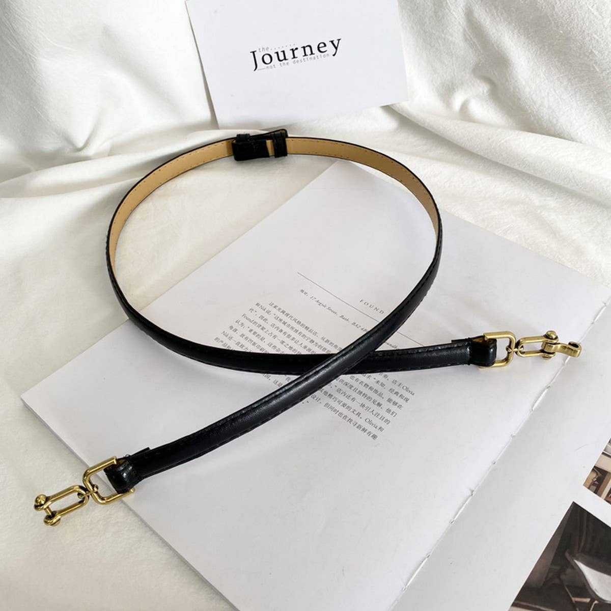 Vintage Inspired Thin Waist Belt