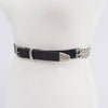 Chain Faux Leather Belt