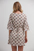 Ornate Print Shift Dress