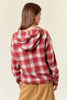 Lightweight Pullover Flannel Hoodie