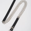 Chain Faux Leather Belt