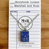 Little Women Blue Book Locket