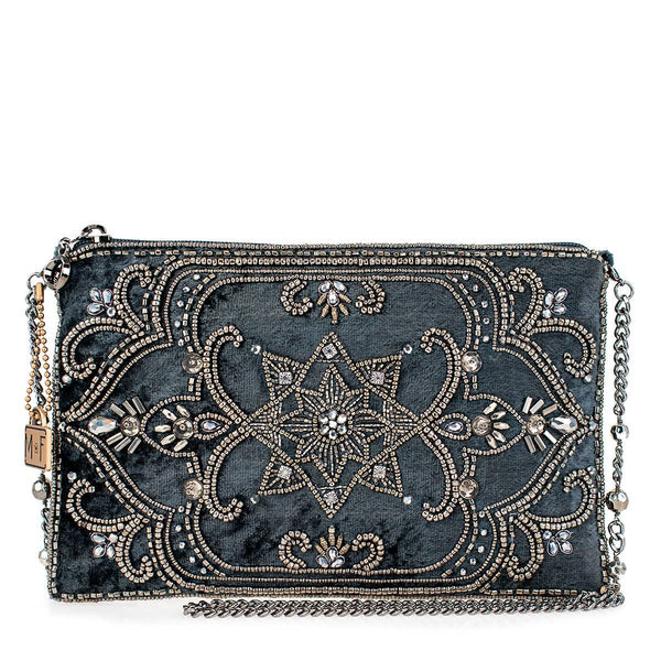 Night Light, Pewter Mini Crossbody Handbag