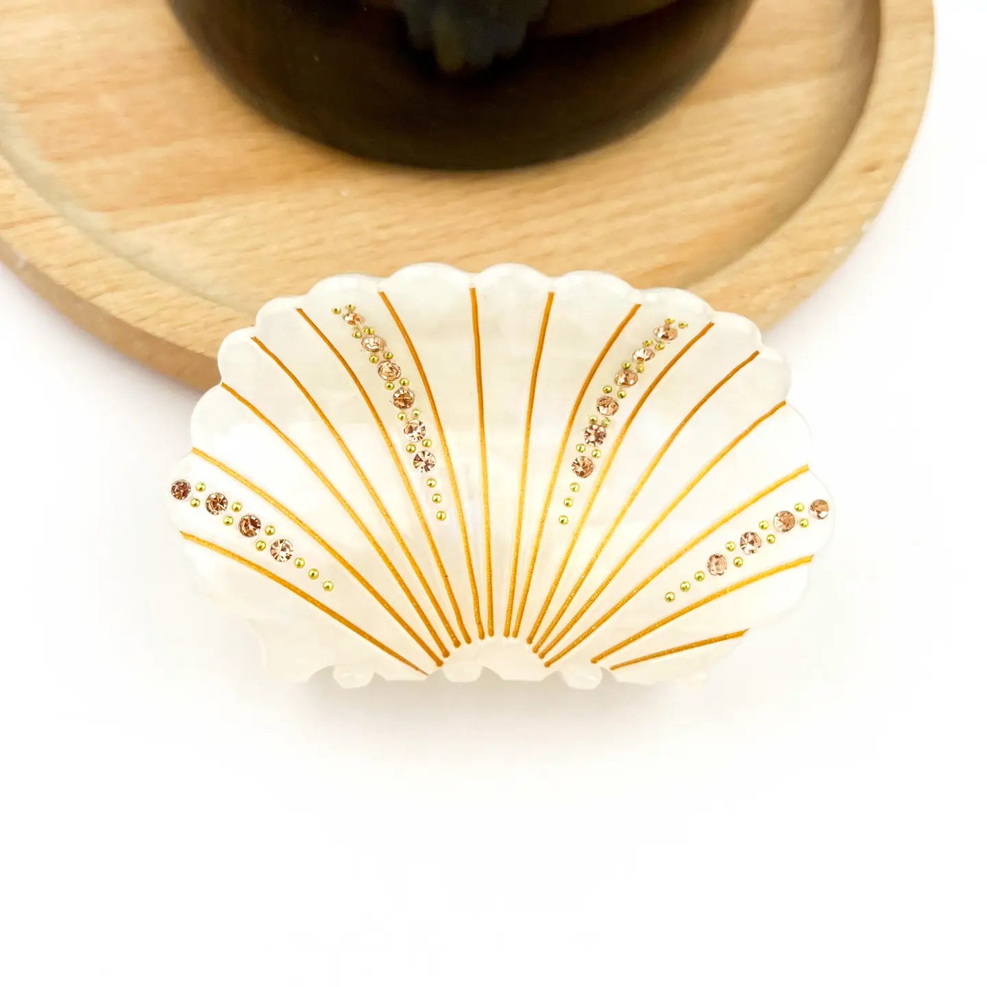 Seashell Claw Clip