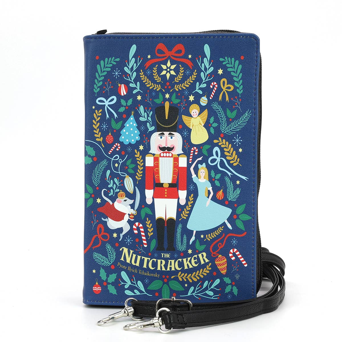The Nut Cracker Book Clutch Bag in Vinyl