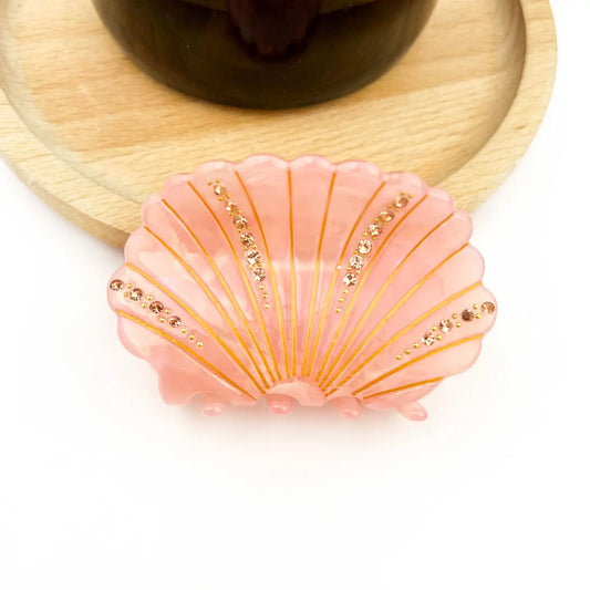 Seashell Claw Clip