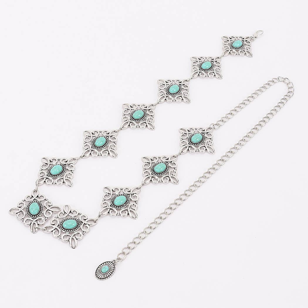 Vintage Metal Chain Belt