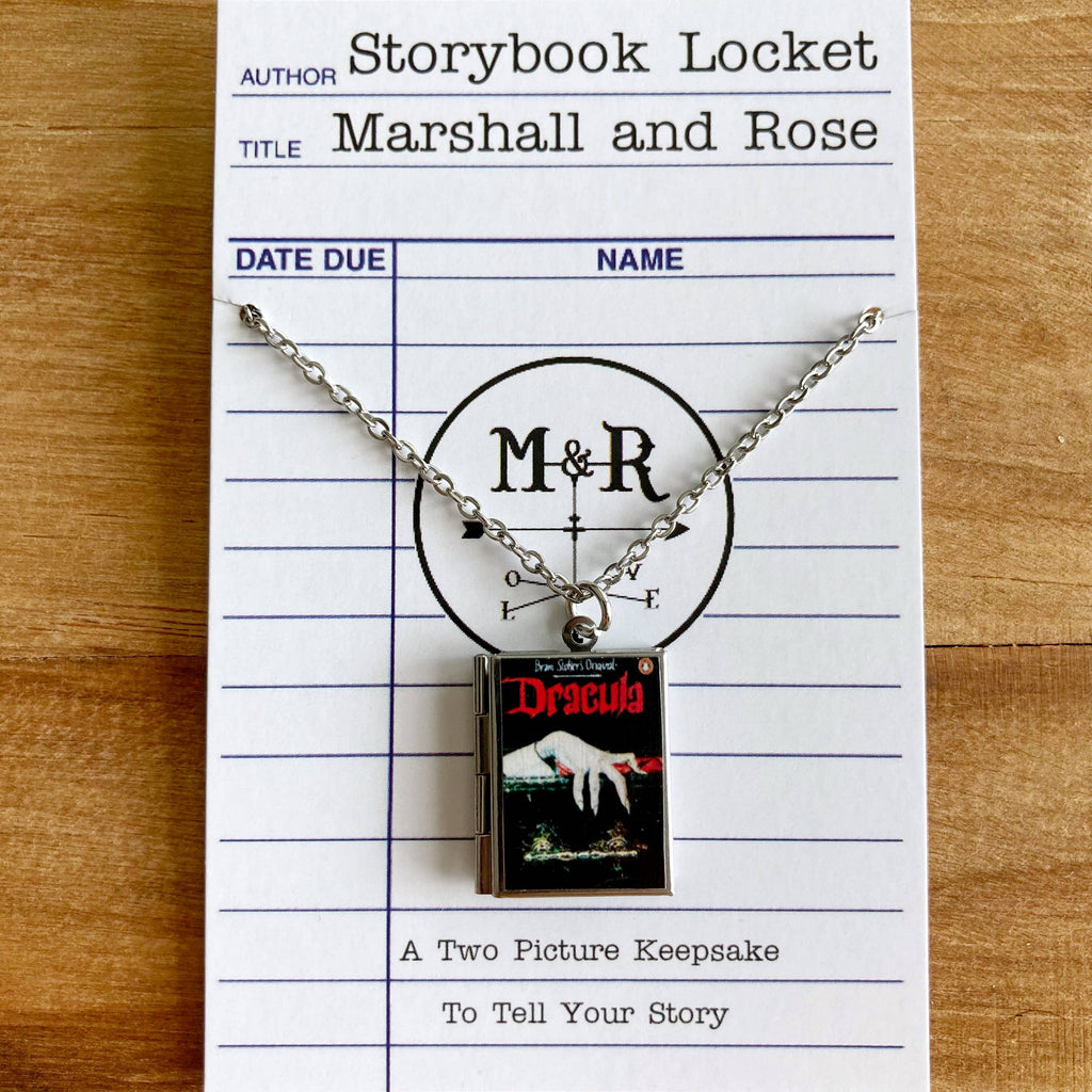 Dracula Hand Book Locket