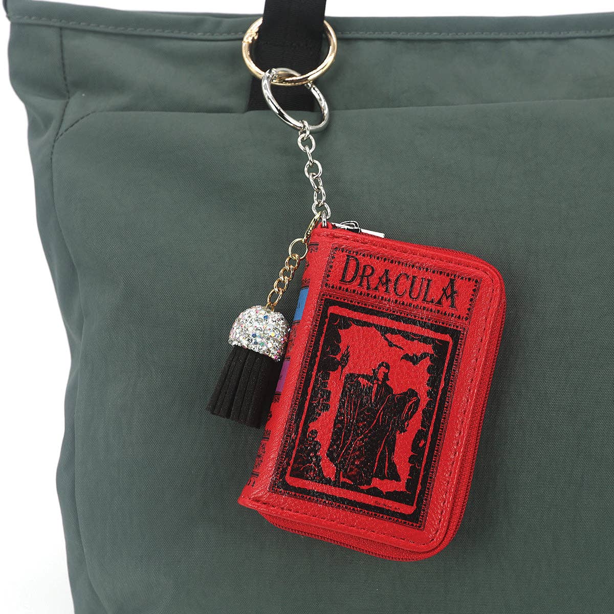 Dracula Book Charm Coin Purse