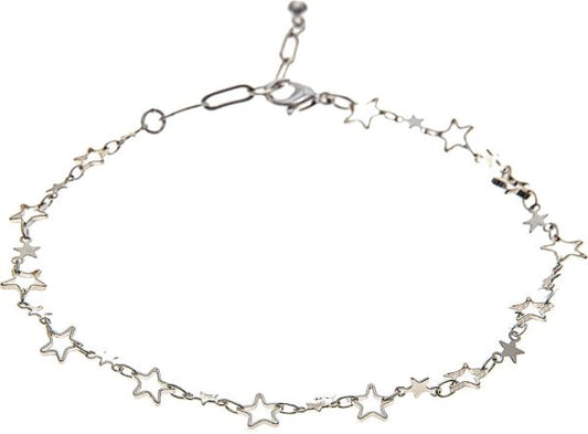 Silver Starlink Chain Anklet