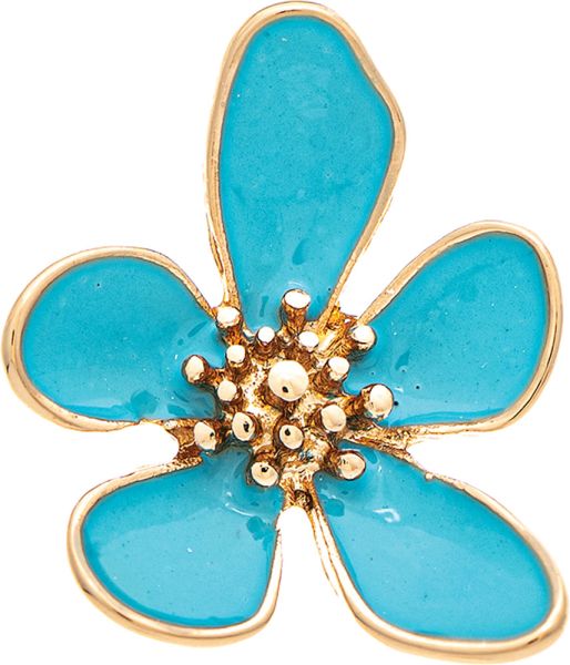 Blooming Flower Post Earring