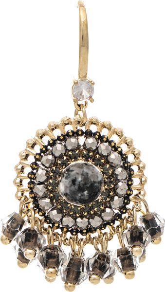 Ornate Gems Chandelier Earring