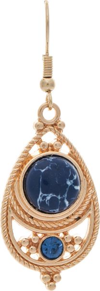 Bali Style Gem Earrings