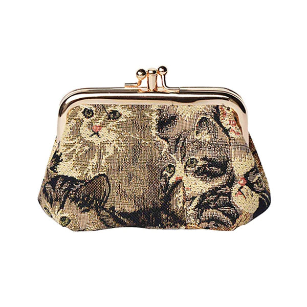 Cat Tapestry Coin Purse