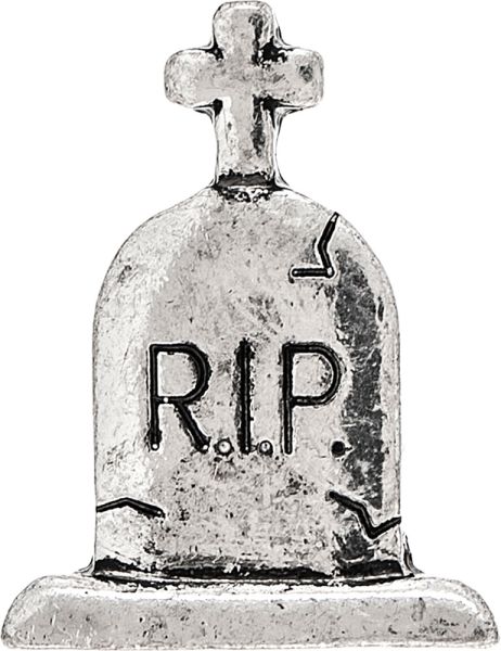 RIP Tombstone Post Earrings