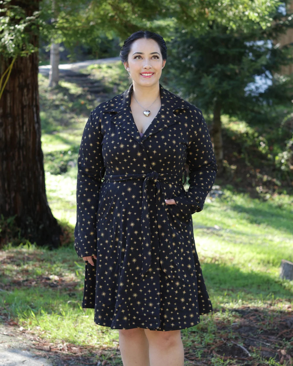 Effie's Heart Patrona Coat Twinkle Print