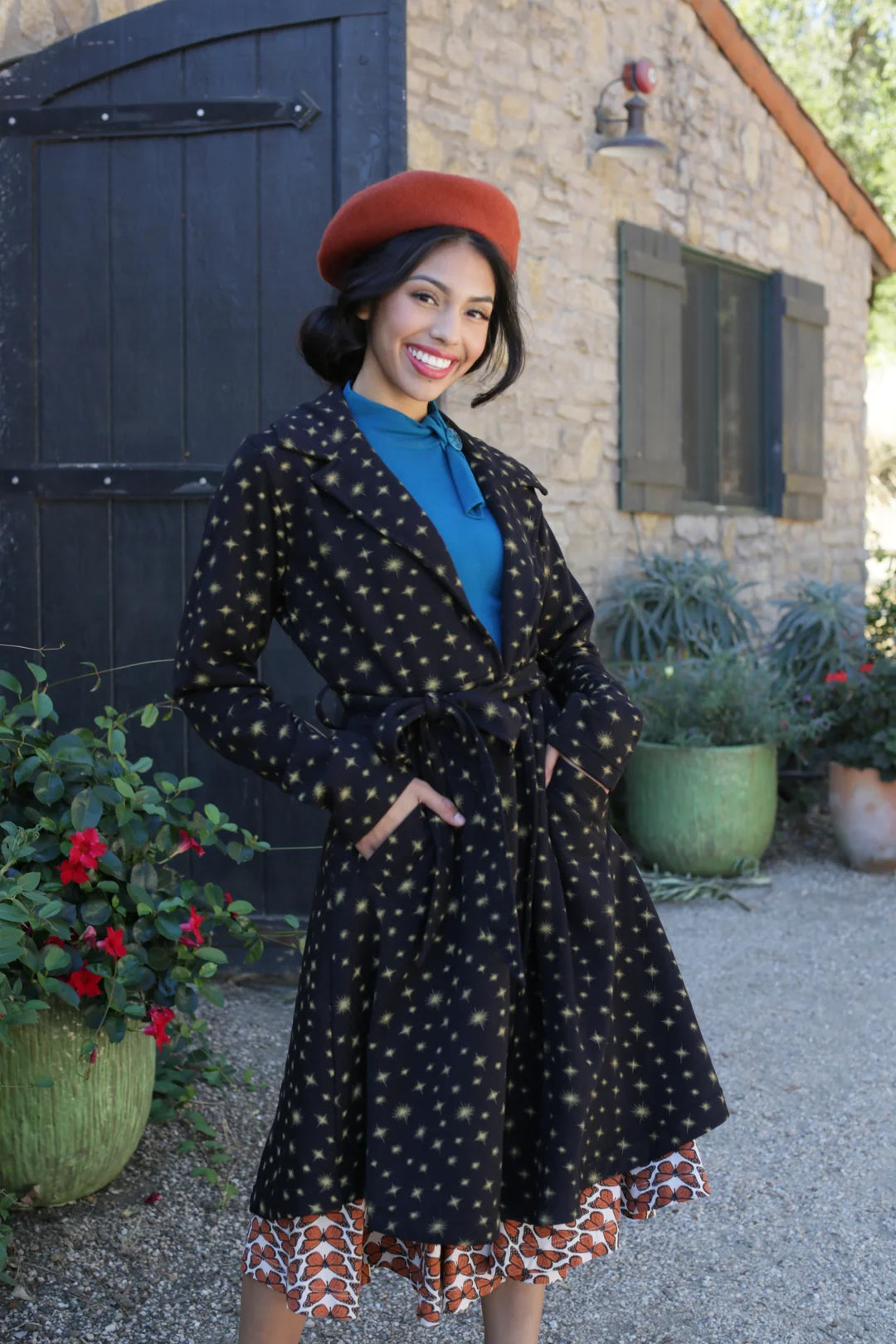 Effie's Heart Patrona Coat Twinkle Print