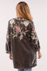 Embroidered Velvet Autumn Jacket