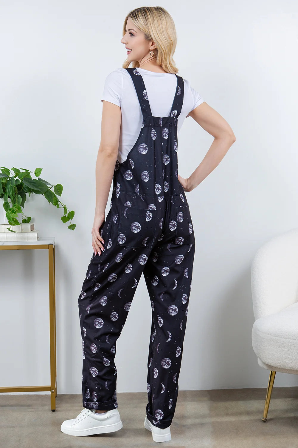 Phases of the Moon Overalls