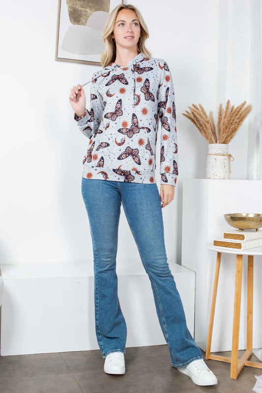 Celestial Butterfly Hoodie