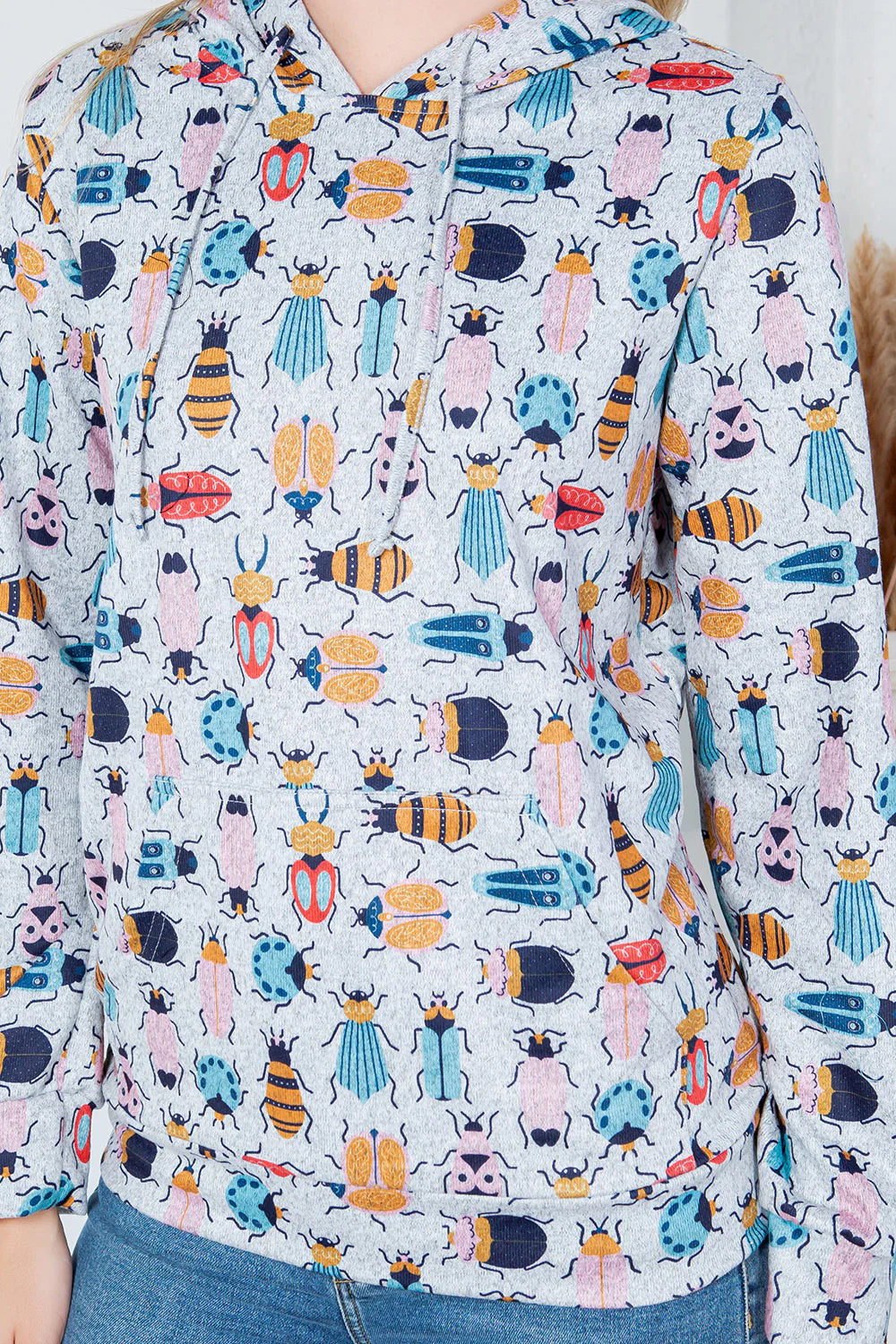 Colorful Bugs Pullover Hoodie