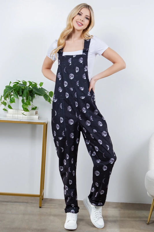Phases of the Moon Overalls