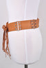 Suede Fringe Belt