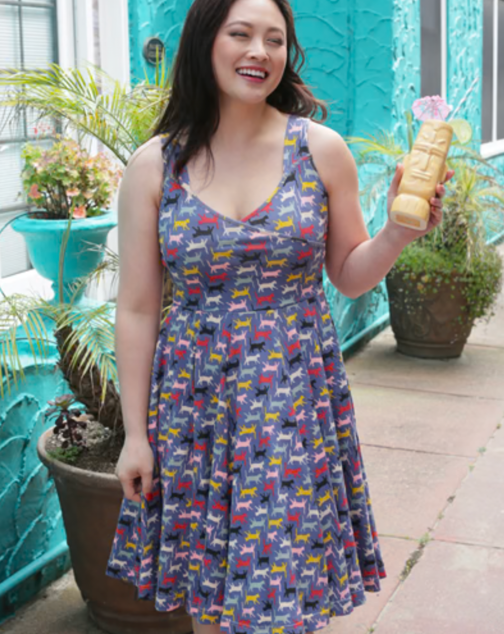 Effie's Heart Stargazing Dress Chattes Print