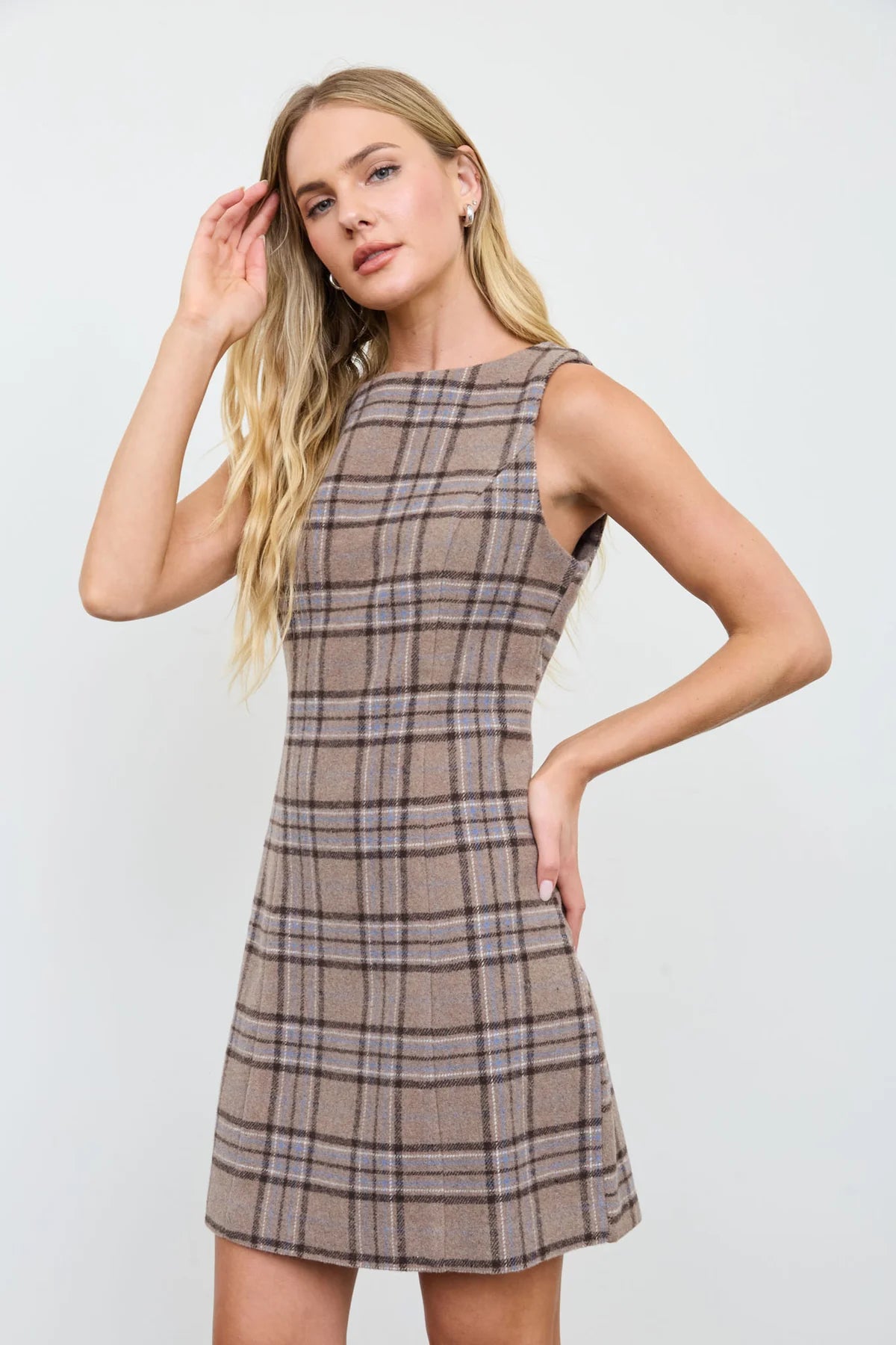Plaid Flannel Dress