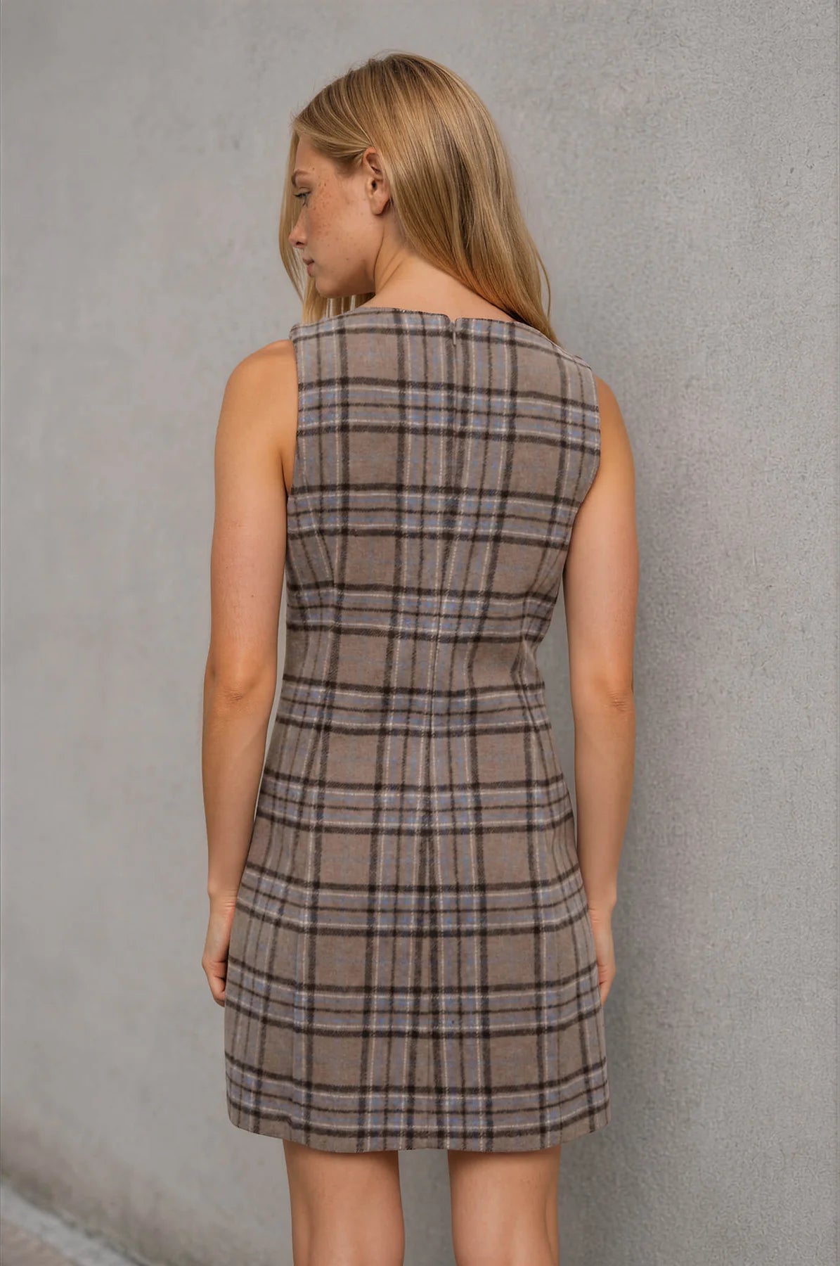 Plaid Flannel Dress