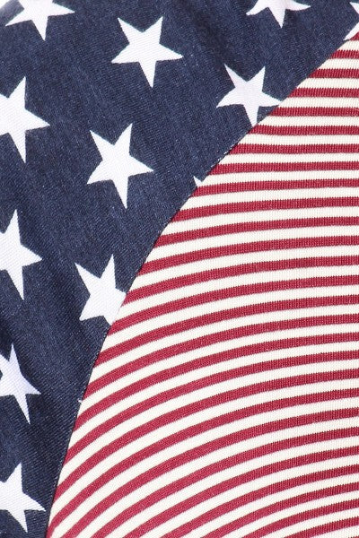 Plus Size Stars & Stripes Top