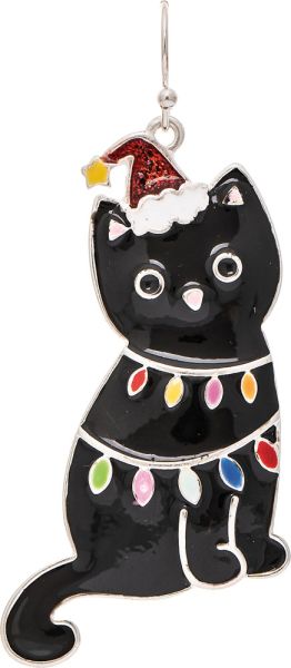 Gold Holiday Lights Chain Necklace