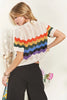 Rainbow Sweater Top