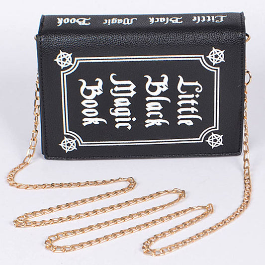 Little Black Magic Book Crossbody