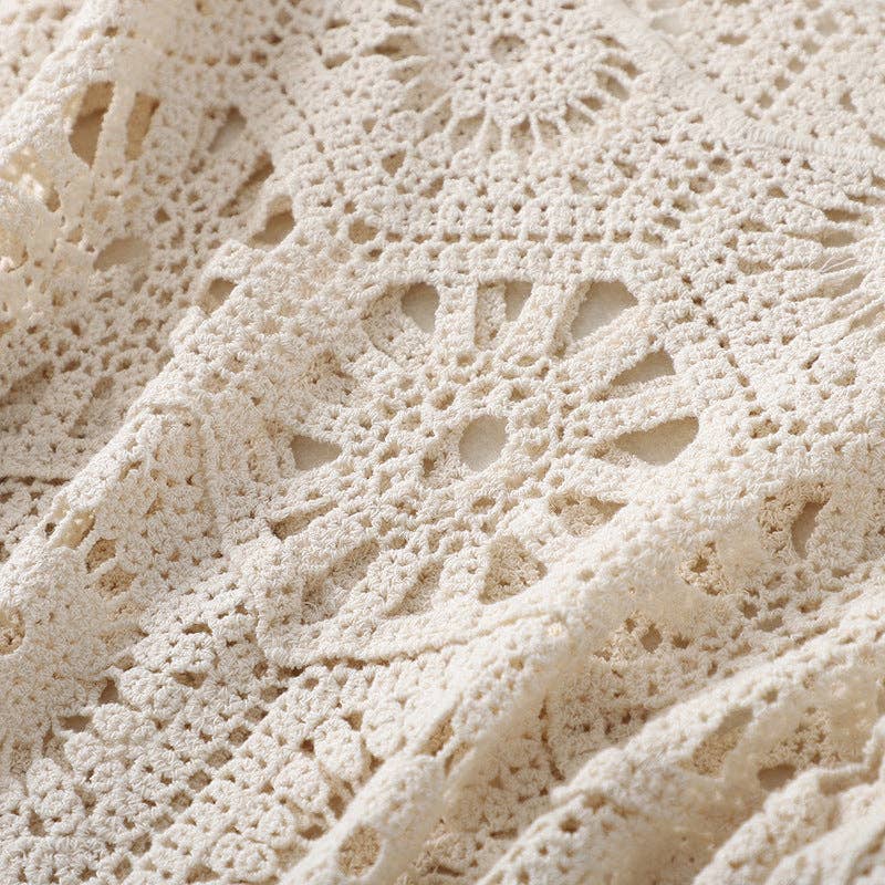 Crochet Hollow Out Top