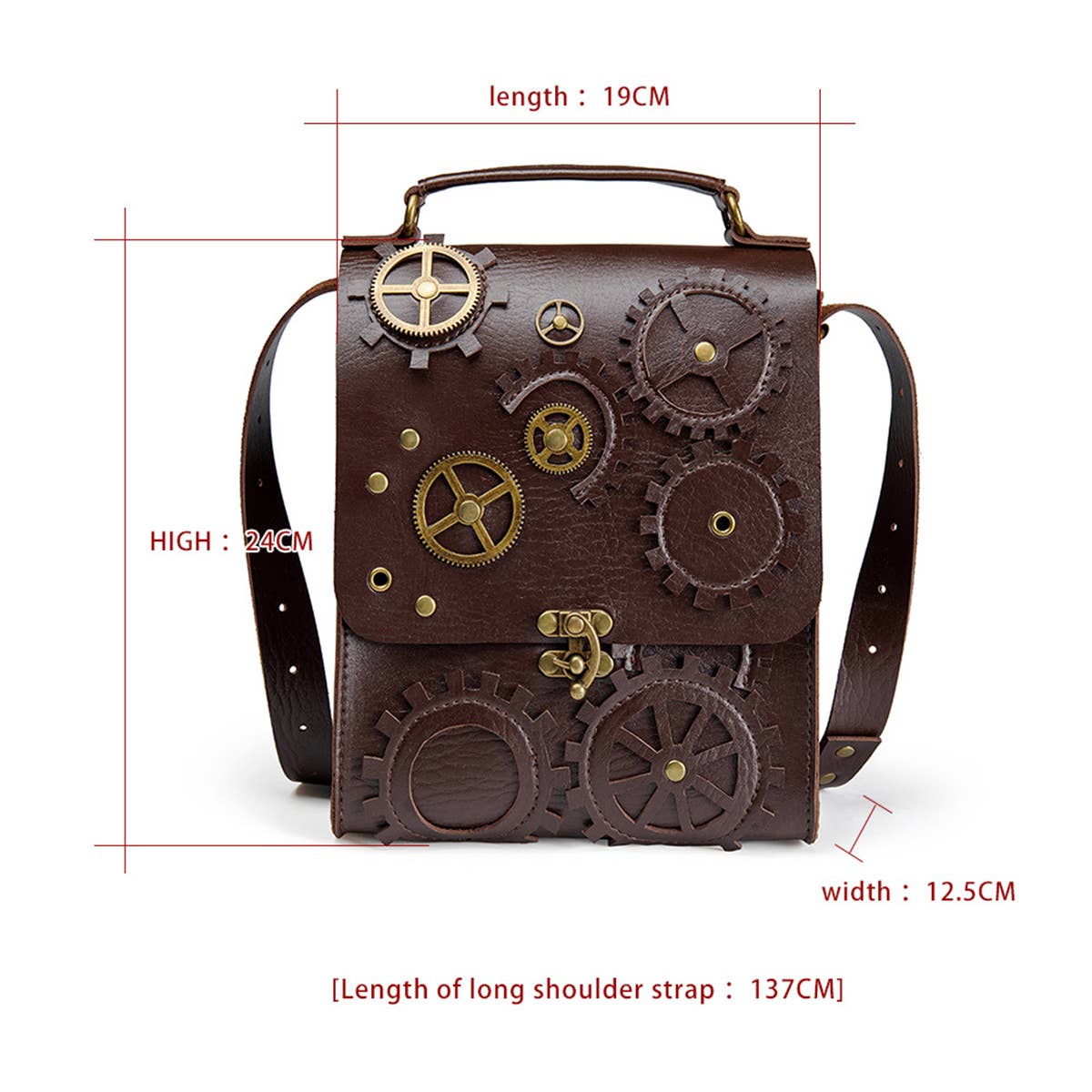 Steampunk Crossbody Purse
