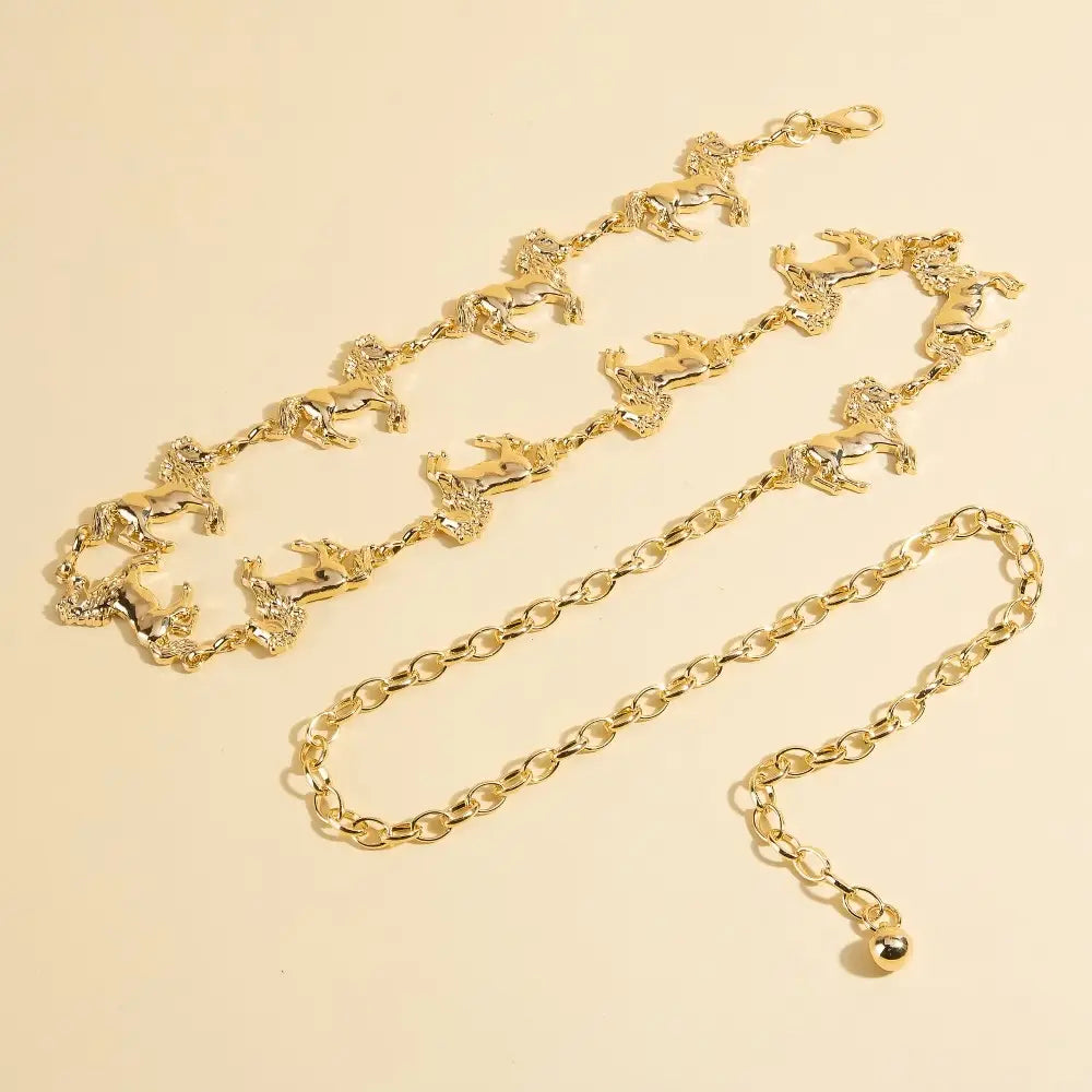 Horse Chain Belt